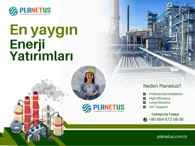 En Yaygın Enerji Yatırımları En Yaygın Enerji Yatırımları