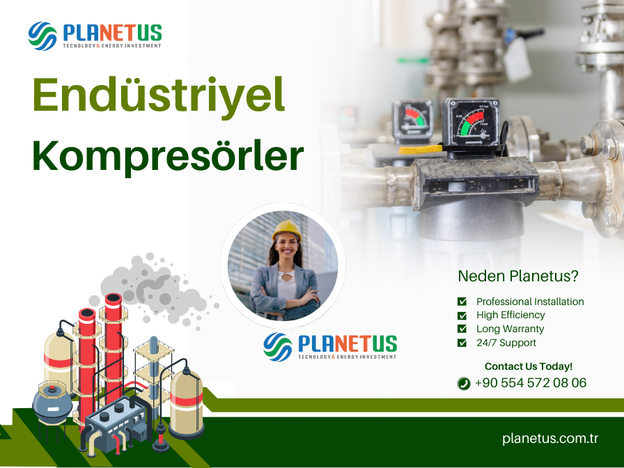 Endüstriyel Kompresörler Endüstriyel Kompresörler