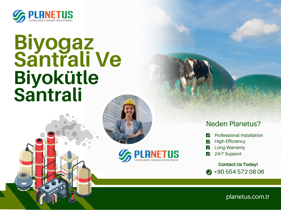 Biyokütle Santrali ve Biyogaz Santrali Biyokütle Santrali ile Biyogaz Santrali