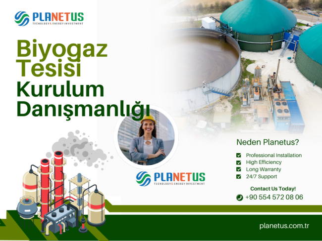 Biyogaz Tesisi Kurulum Danışmanlığı Biyogaz Tesisi Kurulum Danışmanlığı