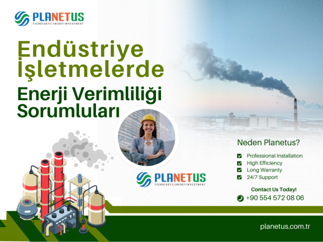 Endüstriyel İşletmelede Enerji Verimliliği Endüstriyel İşletmelede Enerji Verimliliği