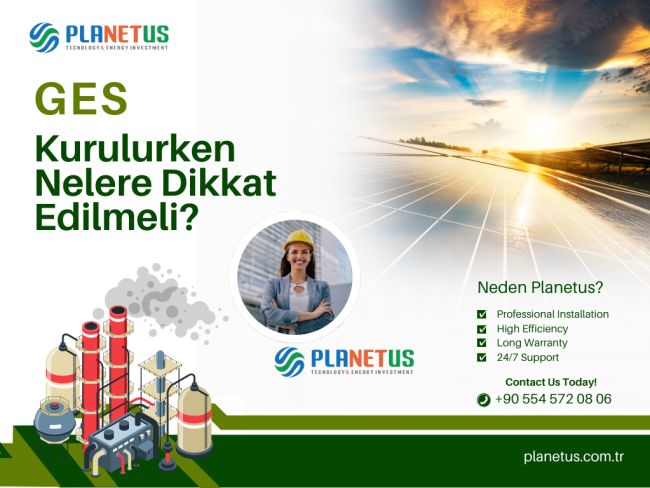 GES Kurulurken Nelere Dikkat Edilmeli GES Kurulurken Nelere Dikkat Edilmeli?