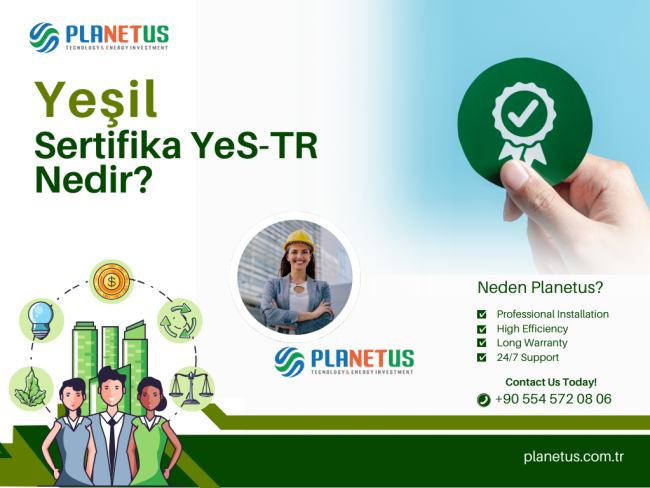 Yeşil Sertifika YeS-TR Nedir Yeşil Sertifika YeS-TR Nedir?