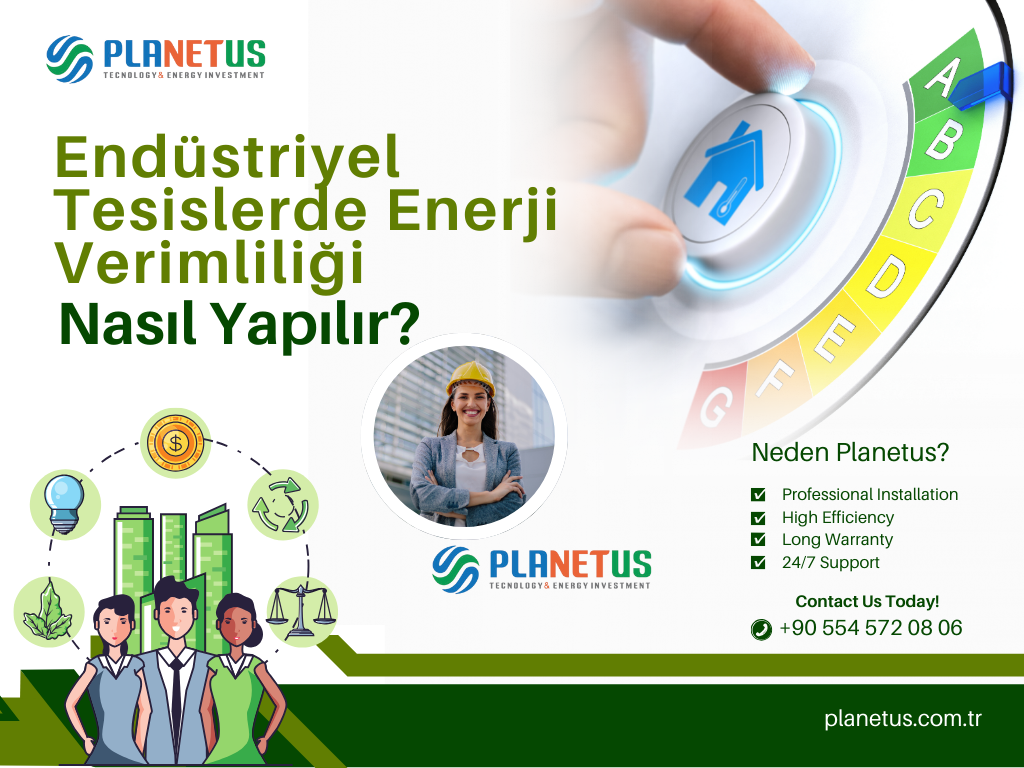 Endüstriyel Tesislerde Enerji Verimliliği Endüstriyel Tesislerde Enerji Verimliliği