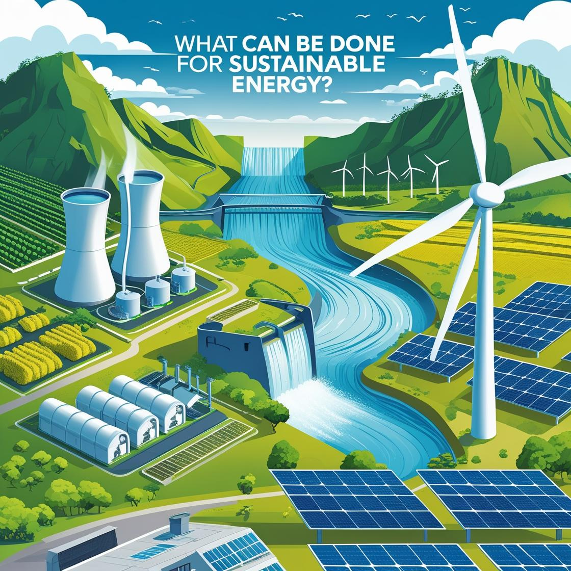 Sürdürülebilir enerji için neler yapılabilir Sürdürülebilir enerji için neler yapılabilir?